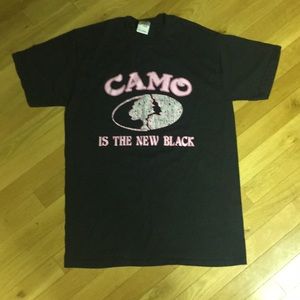 A Camo is the new back shirt